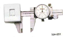 Mitutoyo dial type low force calipers for soft rubbers, vulcanized rubbers, ploymers, etc.