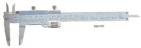 vernier calipers with fine adjustment